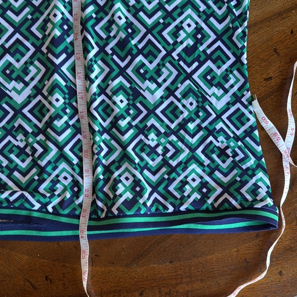 Callaway Geo Print 1/4 zip Sleeveless Golf Polo Women’s size Large - Picture 7 of 11